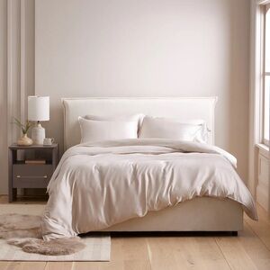 Quince Bamboo Duvet Cover Color Sand Size King